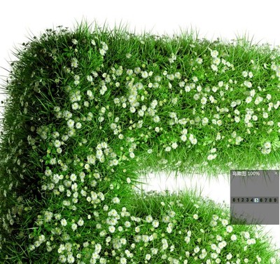 数字园艺 绿色植物花卉的3D立体数字革命